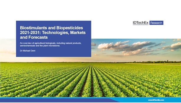 Biostimolanti e biopesticidi 2021-2031: tecnologie, mercati e previsioni