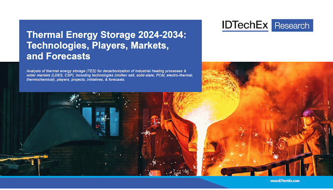 Stockage de l'énergie thermique 2024-2034 : technologies, acteurs, marchés et prévisions