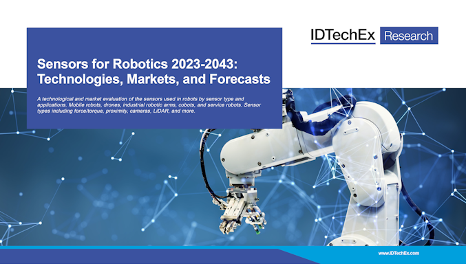 Capteurs pour la robotique 2023-2043 : technologies, marchés et prévisions